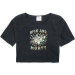 Rick And Morty T-paita - Kids - Splash - 140- 164 - varten lapset - Musta