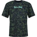 Rick And Morty T-paita - Portal Boyz - S- XXL - varten Miehet - Monivärinen