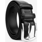 ROBERTO Classic Smooth Leather Belt Black