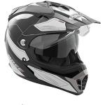 ROCC 771 Enduro Helmet, Colour: Black/White/Red, Size S (55/56)