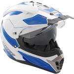 ROCC 771 Enduro Helmet, White/Blue/Red, Size L (59/60)