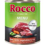 Rocco Menue -säästöpakkaus 24 x 800 g - nauta & lammas