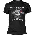 Miesten Mustat Koon M Iron Maiden Bändi-t-paidat alennuksella 