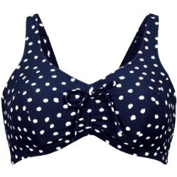 Rosa Faia Blue Dots Mexicali Prosthesis Bikini Top