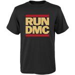 cooles RUN DMC Männer T-Shirt mit RUN DMC LOGO schwarz Gr. S-XL (XL)