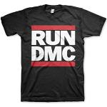 Run Dmc Logo Tee T Shirt T-Shirt Merchandise Merch(Black,XXL)