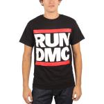 Run DMC - Mens Logo T-Shirt in Black, X-Large, Black