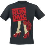 Run DMC T-paita - Walk This Way Legs - S- L - varten Miehet - Musta