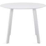 Valkoiset Pyöreät ruokapöydät läpimitaltaan 90cm 