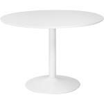 Valkoiset Pyöreät ruokapöydät läpimitaltaan 110cm 