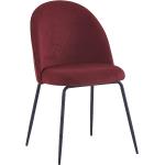 Punaiset Samettiset Ruokapöydän tuolit 