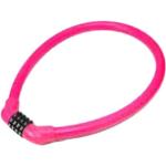 Rymebikes Boxer Cable Lock Pinkki 18 mm x 70 cm