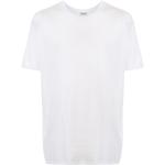 Miesten Valkoiset Lyhythihaiset Saint Laurent Paris O -kaula-aukkoiset Lyhythihaiset t-paidat 