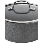 Salina Ti-X Granitium Stock Pot With Lid Home Kitchen Pots & Pans Grey Ballarini