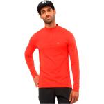 Salomon Explore Seamless Half Zip Sweatshirt Orange L Homme