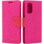 Vaaleanpunaiset Farkkukankaiset Samsung Galaxy S20-kotelot alennuksella 