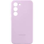 Samsung Galaxy S23 5G Silicone Cover Suojakuori, Violetti