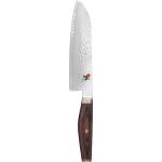 "Santoku, 14 Cm Home Kitchen Knives & Accessories Santoku Knives Brown Miyabi"