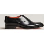 Miesten Mustat Vasikannahkaiset Koon 44,5 SANTONI Oxford-kengät 