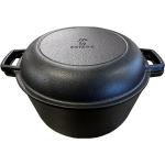 Satake Outdoor Cast Iron Pot With Lid Home Kitchen Kitchen Tools Grill Tools Black Satake