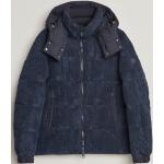 Save The Duck Albus Cord Padded Puffer Jacket Blue Black