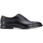 Miesten Mustat Vasikannahkaiset Koon 42,5 Mantelikärkiset Nauhalliset Oxford-kengät 