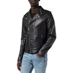 Schott NYC Men's Leather Jacket LC1140 (Biker Leather) - Black (black 90) Not Applicable, size: 44/46 (S)