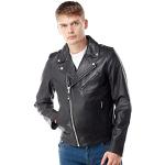 Schott NYC Men's Leather Jacket LC1140 (Fitted Perfecto Jacket) - Black (black 90) Not Applicable, size: 48/50 (M)