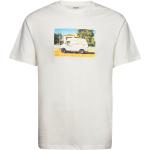 Sdishir Tops T-shirts Short-sleeved White Solid