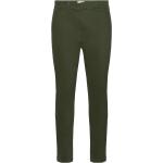 Sdjim Pants Bottoms Trousers Chinos Khaki Green Solid