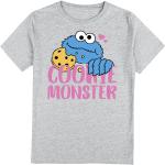 Lasten Puuvillaiset Koon 104 Sesame Street Cookie Monster Lyhythihaiset t-paidat verkkokaupasta EMP.fi 