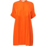 Naisten Oranssit Viskoosiset Koon 3 XL Plus-koon mekot kesäkaudelle alennuksella 