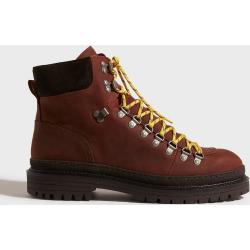 Selected Homme Slhlandon Leather Hiking Boot B Chelsea-saappaat Cognac
