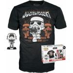 Miesten Mustat Koon L POP Star Wars Stormtrooper Puuvillat-paidat 
