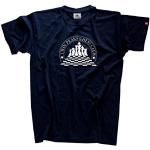 Shirtzshop Men's T-Shirt Twin Peaks Chess Club Schack, blue