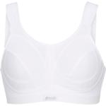 Naisten Valkoiset Klassiset Polyesteriset Koon 75F Säädettävät Shock Absorber Topatut rintaliivit 