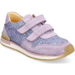 "Shoes - Flat - With Velcro Matalavartiset Sneakerit Tennarit Purple ANGULUS"