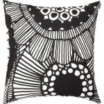 Siirtolapuutarha Cushion Cover Home Textiles Cushions & Blankets Cushion Covers Musta Marimekko Home
