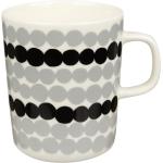 Siirtolapuutarha Mug 2,5 Dl Home Tableware Cups & Mugs Coffee Cups Black Marimekko Home