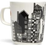 Siirtolapuutarha Mug Home Tableware Cups & Mugs Coffee Cups White Marimekko Home