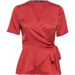 Naisten Punaiset Koon XS Lyhythihaiset Soaked in Luxury Lyhythihaiset t-paidat 