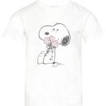 Snoopy Printed T-Shirt White Mango