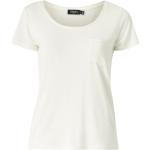 Naisten Valkoiset Polyesteriset Koon XS Lyhythihaiset Soaked in Luxury Lyhythihaiset t-paidat 