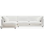 Valkoiset Kave Home 4 hengen 4-istuttavat sohvat 