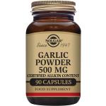 Solgar Certified Organic Garlic 500mg Ruskea