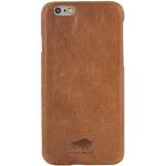 Solo Pelle iPhone 6 Plus / 6S Plus (5.5 Inch) Ultra Slim Leather Case / Back Cover, cognac brown
