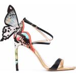 Sophia Webster butterfly-detail stiletto sandals - Black