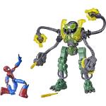 Spider-Man Bend And Flex Spider-Man Vs. Ock-Bot Toys Playsets & Action Figures Action Figures Multi/patterned Marvel