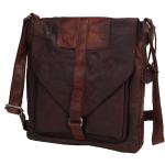 Spikes & Sparrow Tundra Shoulder Bag Leather 29 cm espresso