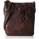 Spikes & Sparrow Tundra Shoulder Bag Leather 31 cm espresso